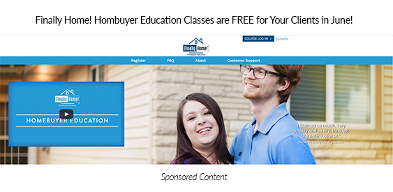 Free Finally Home Homebuyer Education Classes For Your Clients In June Boise Regional Realtors