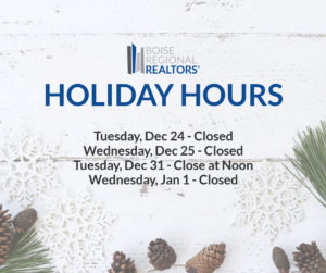 BRR 2019 Holiday Hours