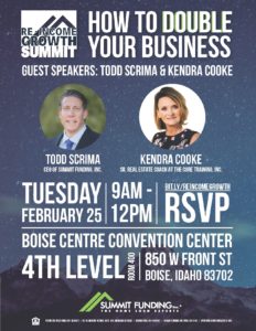 Summit Funding's Real Estate Income Growth Summit