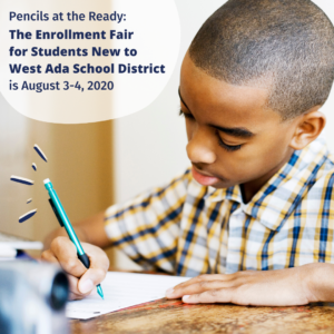 West Ada School District Summer 2020 Enrollment Fair