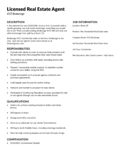 Sample Job Post for BRR's Career Center - What not to do