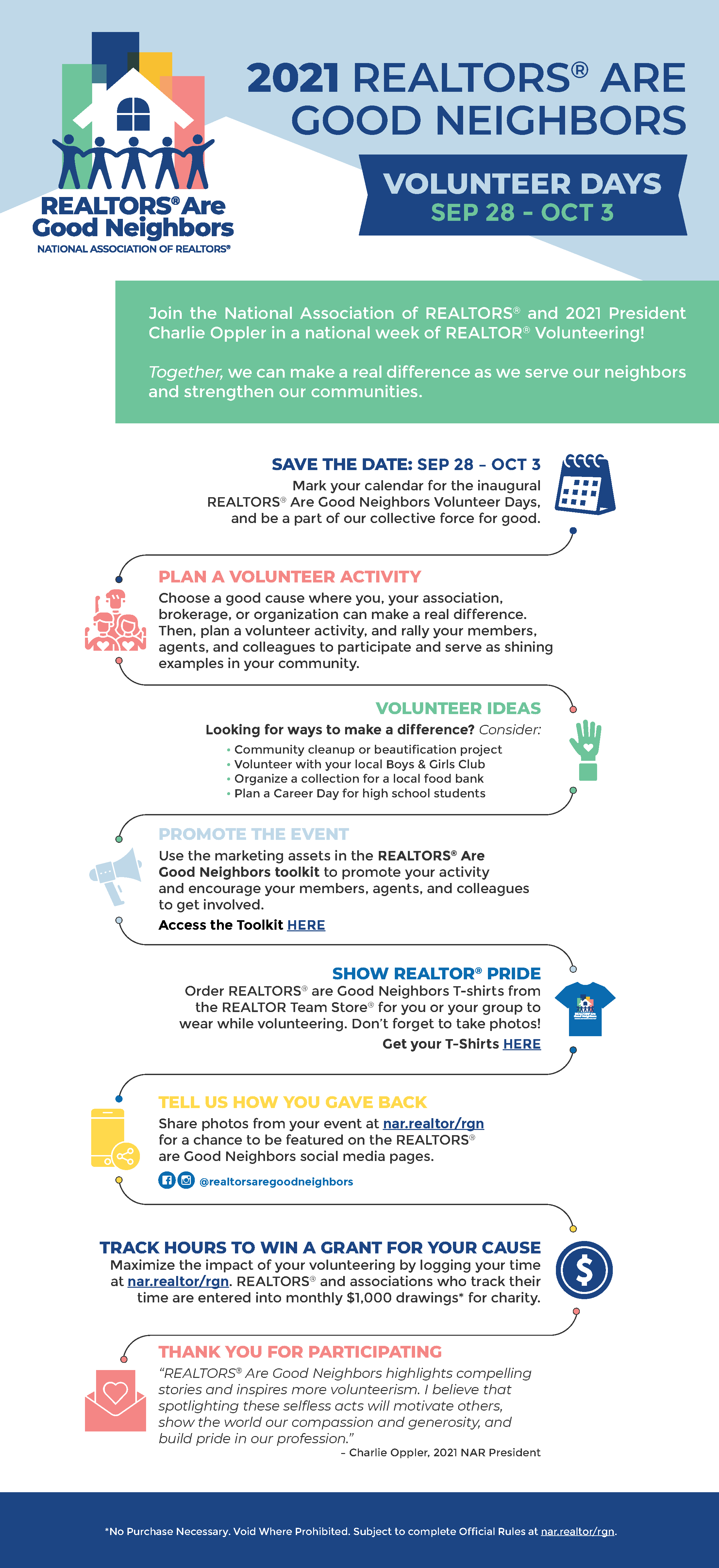 NAR's Volunteer Days 2021